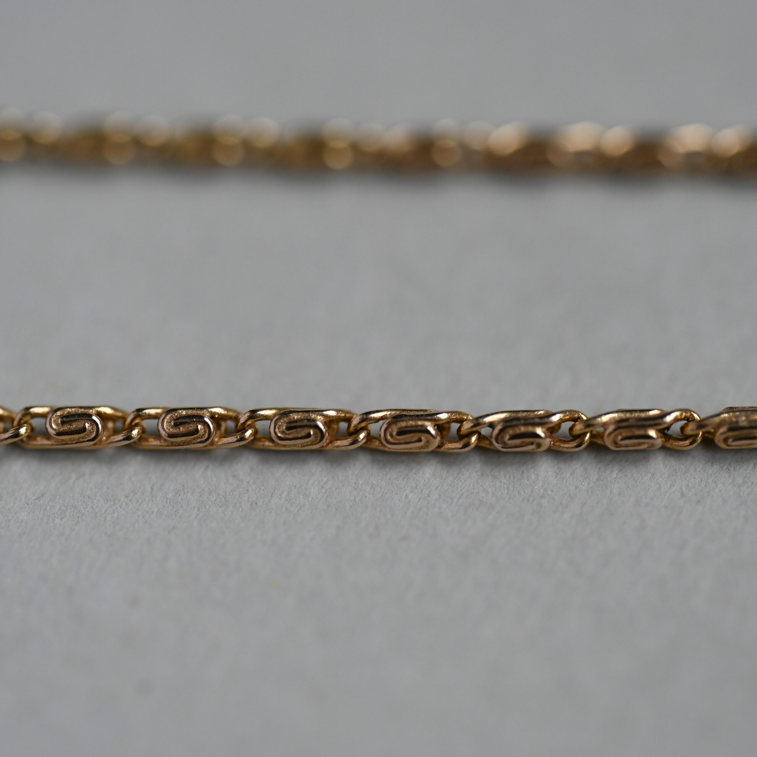 Aesthetic 9ct gold antique rose cut diamond shard conversion necklace - Image 7